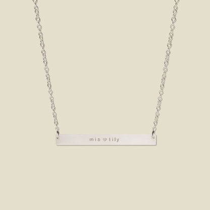 Everly Bar Necklace