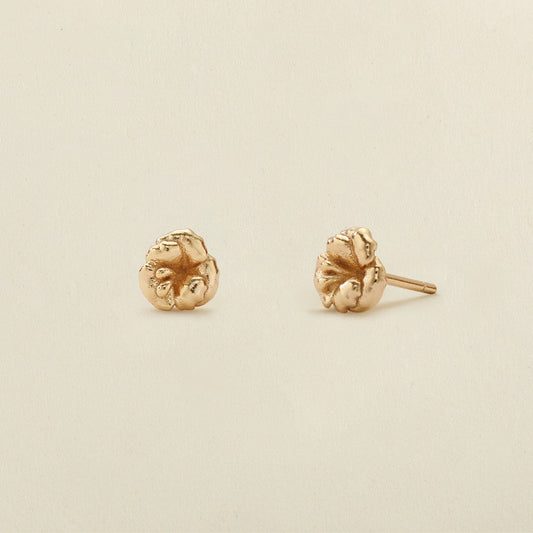 February Birth Flower Stud Earrings | Final Sale