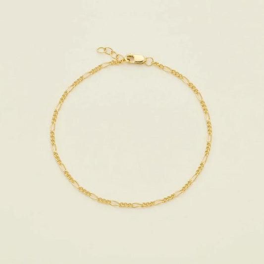 Figaro Chain Bracelet