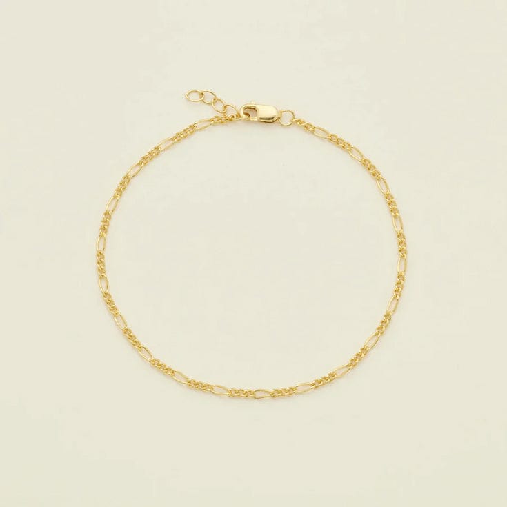 Figaro Chain Bracelet