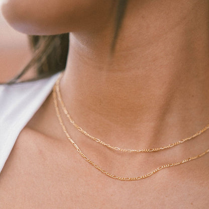 Figaro Chain Necklace | Final Sale