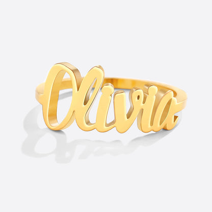 Custom Nameplate Ring