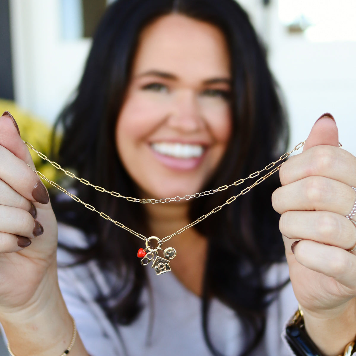 Personalized Charm Necklace