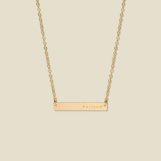 Horizontal Bar Necklace