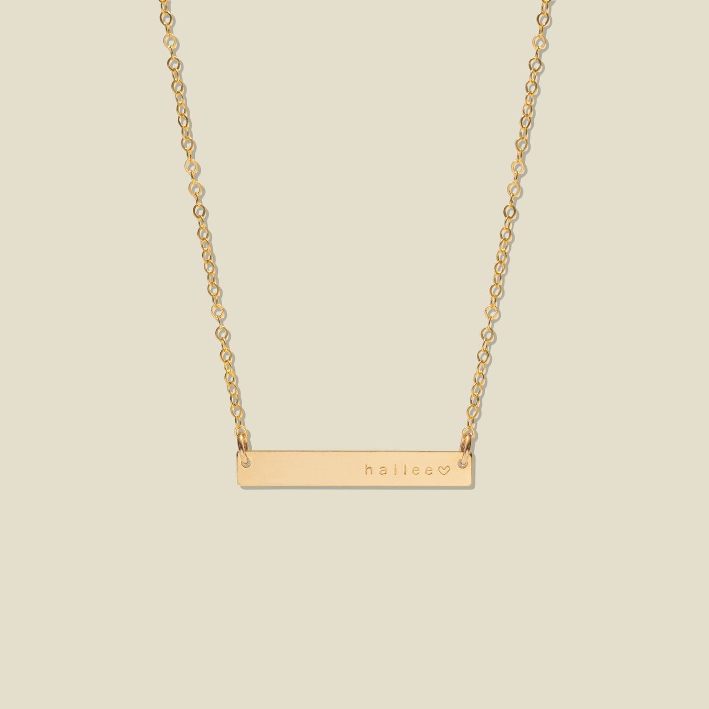 Horizontal Bar Necklace