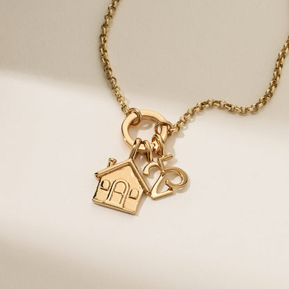 Personalized House Charm