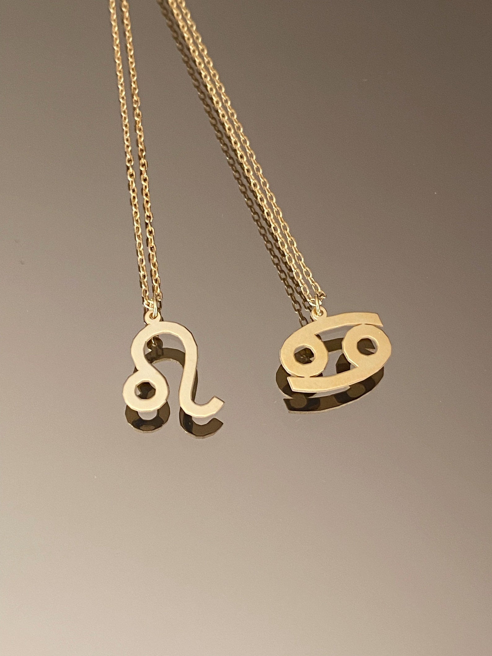 Zodiac Sign Necklace in Sterling Silver