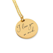 Personalized Handwritten Name Necklace