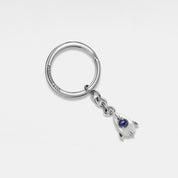 Custom Spaceship Projection Keychain