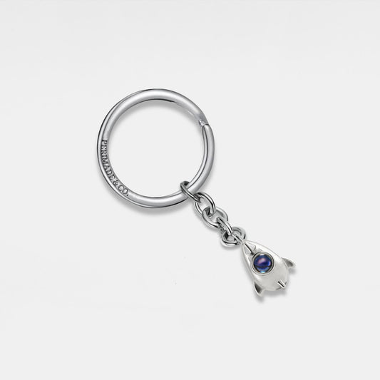 Customized Spaceship Projection Keychain