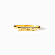 Personalized Name Ring for Women