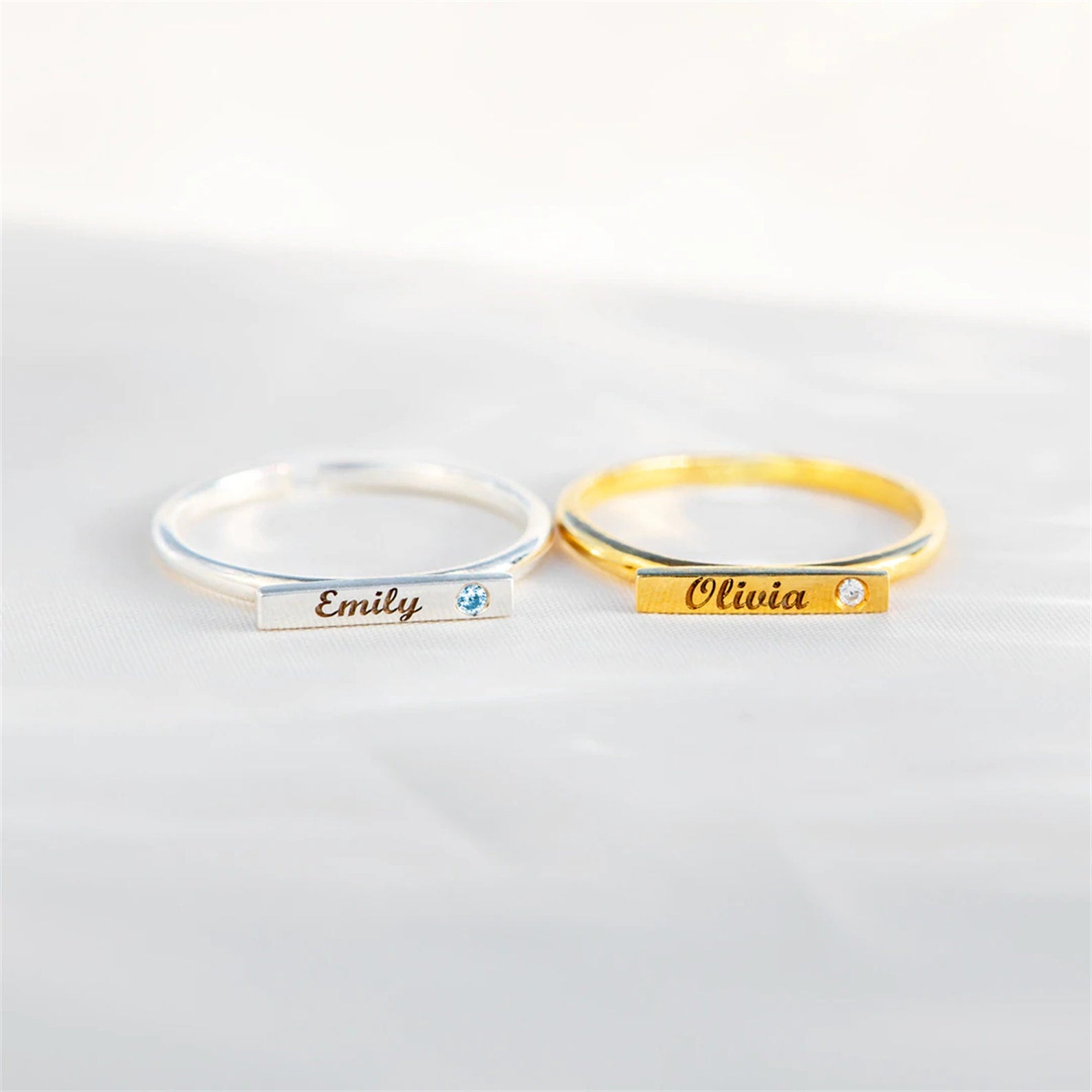 Personalized Name Ring for Women