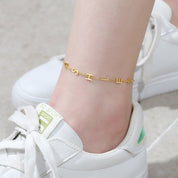 Custom Name Dainty Anklet for Gifts