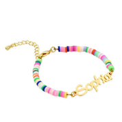 Colorful Personalized Name Bracelet for Girls