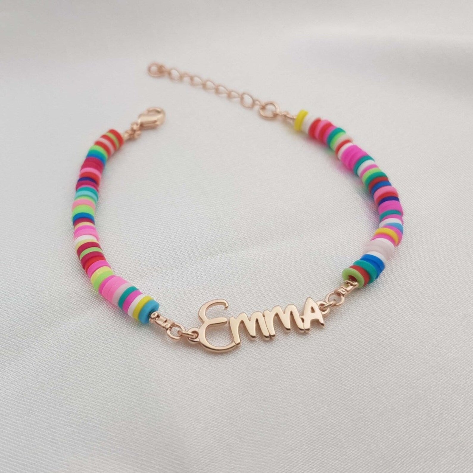 Colorful Personalized Name Bracelet for Girls