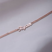 Personalized Name Cuban Chain Bracelet