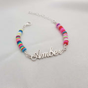 Colorful Personalized Name Bracelet for Girls