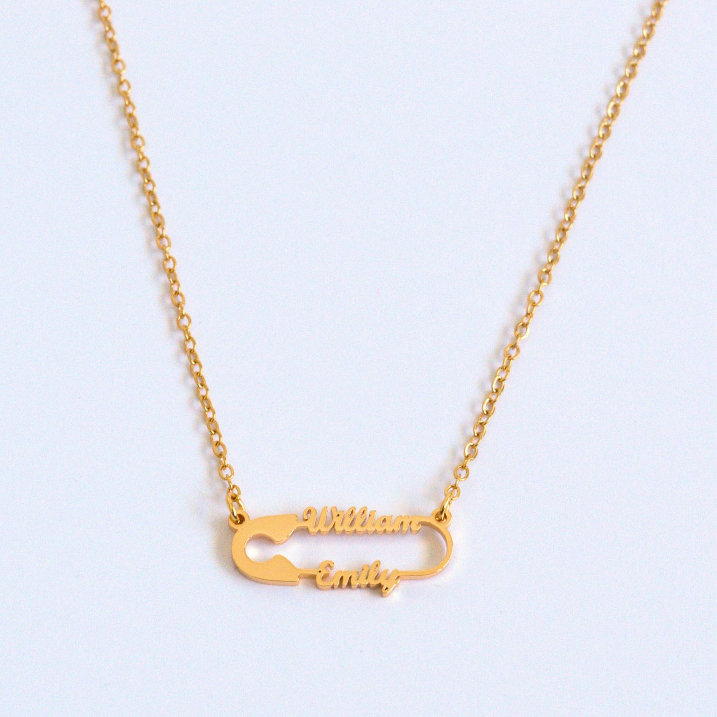 Personalized Engraved Name Necklace for Women