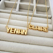 Personalized 3D Name Necklace Gift