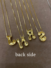 Personalized Asymmetric Initial Necklace