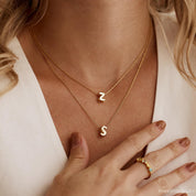 Personalized Minimalist Initial Necklace