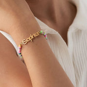 Colorful Personalized Name Bracelet for Girls