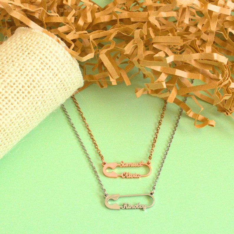 Personalized Engraved Name Necklace for Women