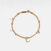 Dainty Gold Double Chain Bracelet