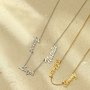 Personalized Multi Name Dangle Necklace