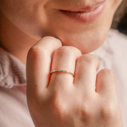 ILY Morse Code Ring