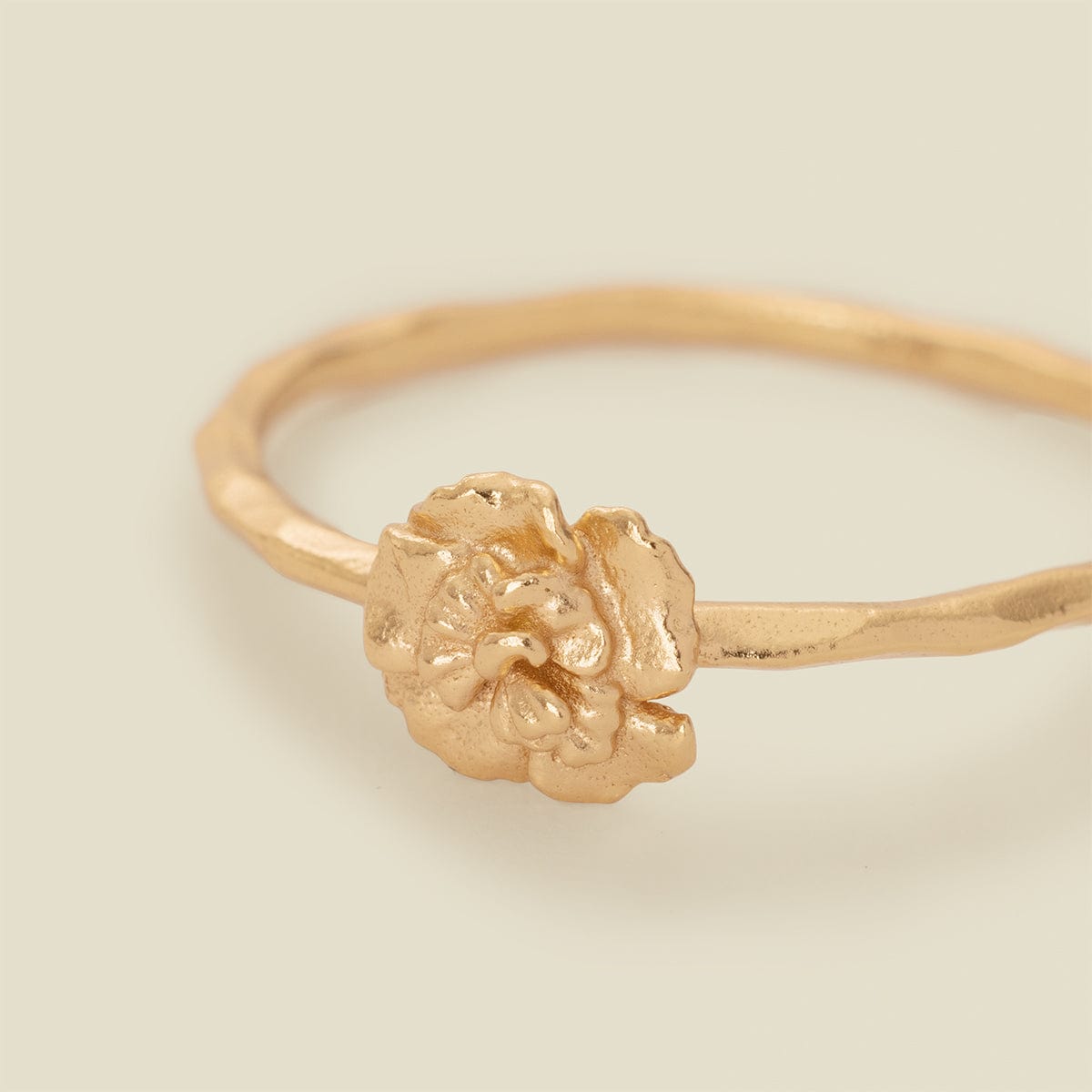 January Birth Flower Ring