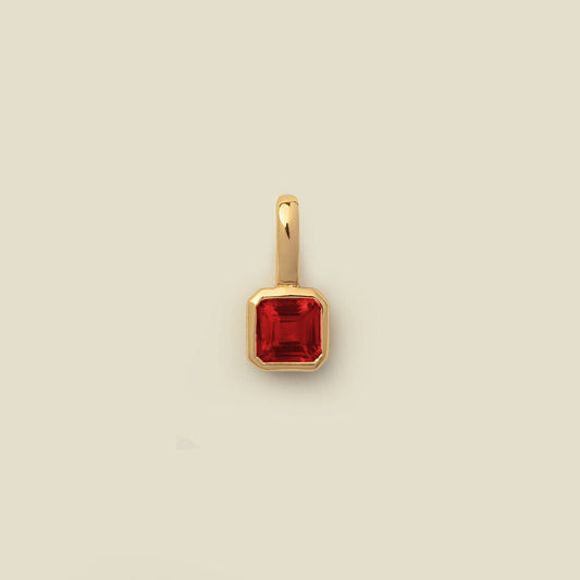 January Birthstone Charm