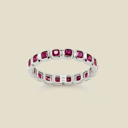 July Birthstone Eternity Ring