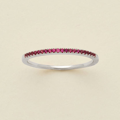 July Birthstone Stacking Ring