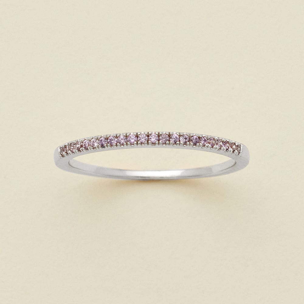 June Birthstone Stacking Ring