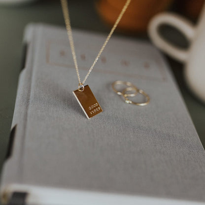 Lennon Rectangle Necklace