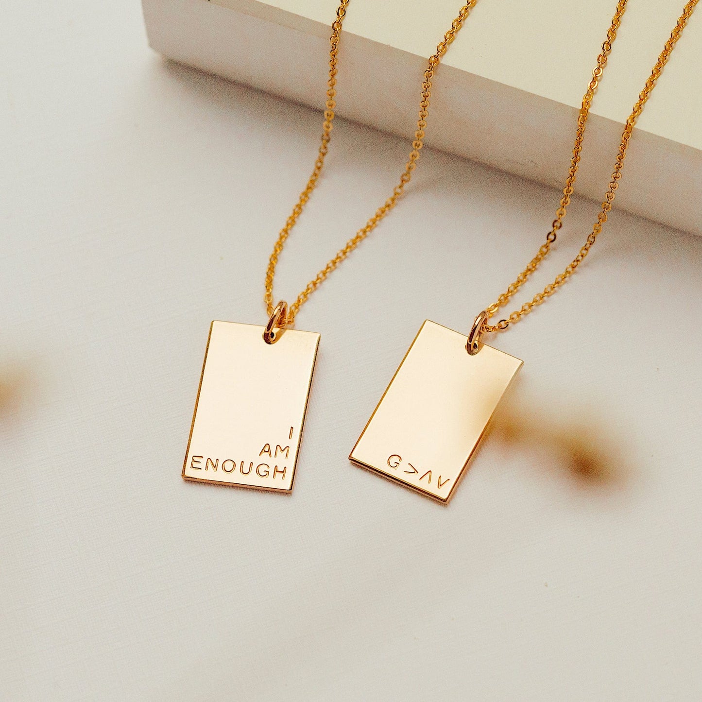 Lennon Rectangle Necklace