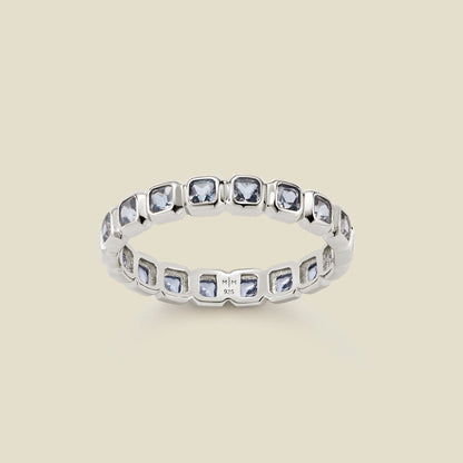 March Birthstone Eternity Ring