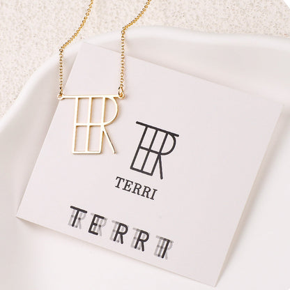 Personalized Minimalist Name Necklace