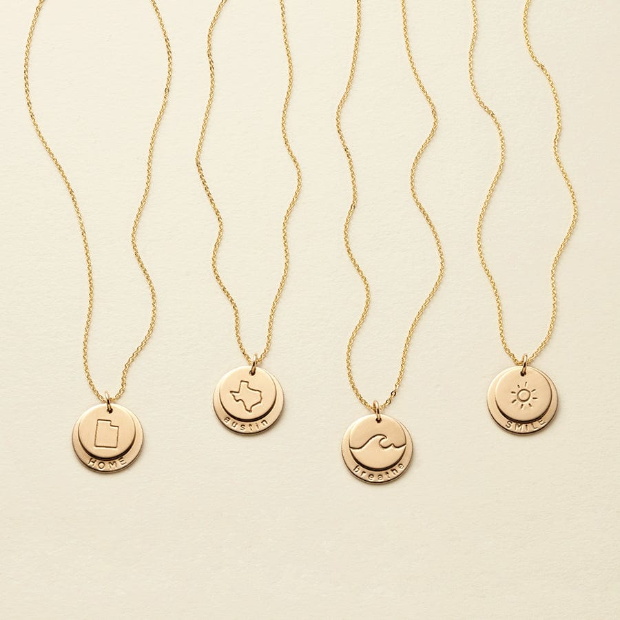 Nora Disc Necklace