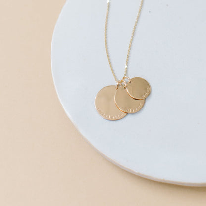 Nova Disc Necklace