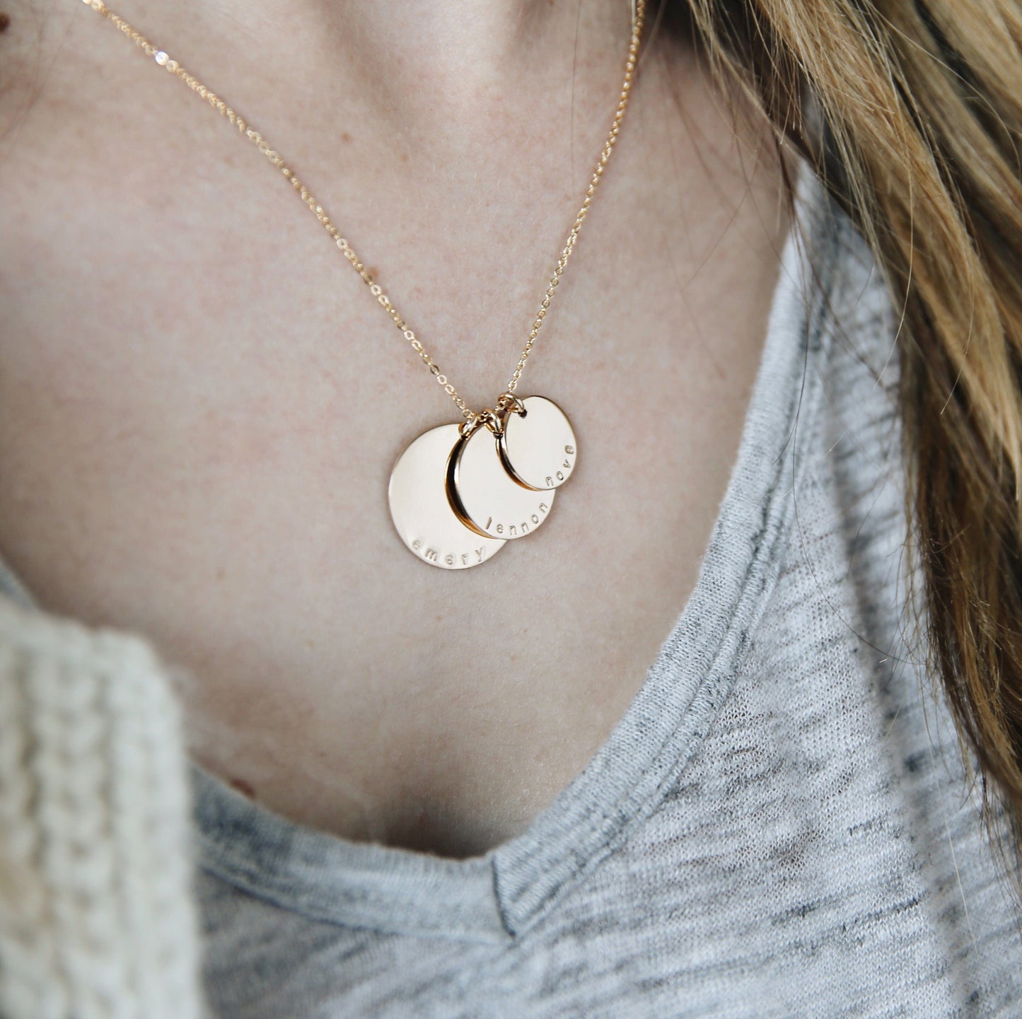 Nova Disc Necklace