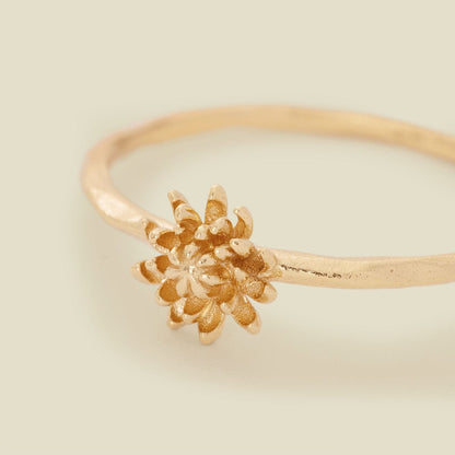 November Birth Flower Ring