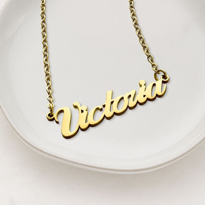 Personalized Name Necklace in 9 Styles