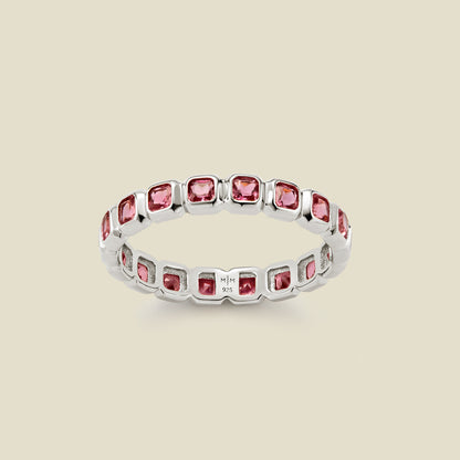 October Birthstone Eternity Ring