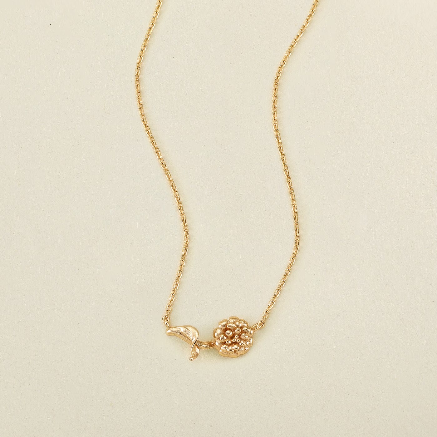 October Everbloom Birth Flower Necklace | Final Sale