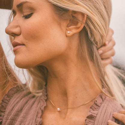 Personalized Pearl Choker Necklace