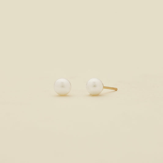 Pearl Stud Earrings