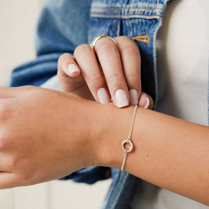 Personalized Rolo Charm Bracelet