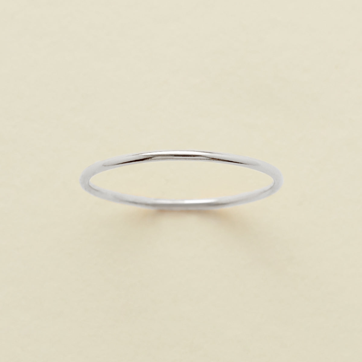 Personalized Round Stacking Ring